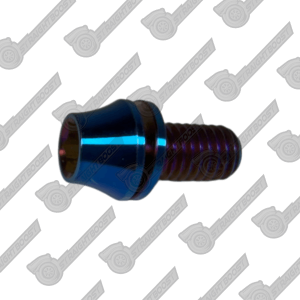 M5x0.8 x 10mm Titanium Taper Head Cap Screw | Burnt Blue Finish | Type 2