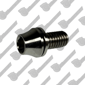 M5x0.8 x 10mm Titanium Taper Head Cap Screw | Natural Finish | Type 2