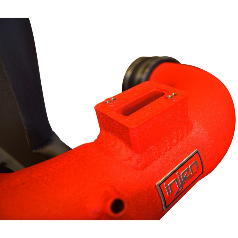 Injen 16-18 BMW 330i B48 2.0L (t) Wrinkle Red Cold Air Intake - Image 4