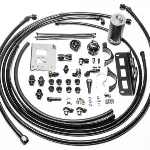 Radium Engineering 08-15 Cadillac CTS-V Fuel Hanger Plumbing Kit - Microglass Filter