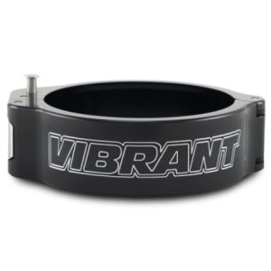 Vibrant 3in O.D. Aluminized HD 2.0 Clamp - Anodized Black (Clamp Only)