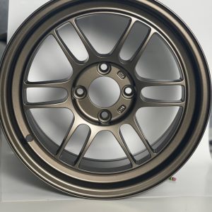 Enkei RPF1 15x8 4x100 28mm Offset 5 Hub Bore Bronze Wheel - 11.64Lbs (MOQ 40)