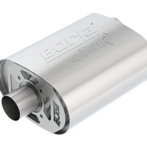 Borla CrateMuffler Ford 5.0L Coyote ATAK 2.5in Offset/Center 12in x 6in x 10.34in Muffler