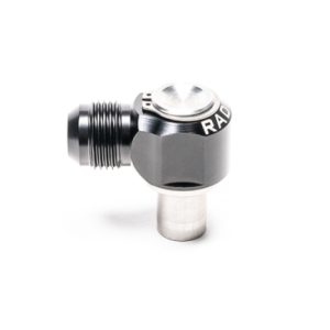 Radium KA24DE Valve Cover Intake 10AN Male Press-Fit Fitting