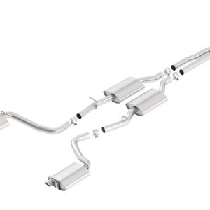 Borla 15-16 Dodge Charger R/T 5.7L No Tip Use Factory Valence Single Split Rear Exit S-Type Exhaust