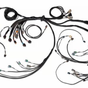 Haltech NEXUS R5 DBW Terminated Harness - DBW Ready/Injector Connector EV6