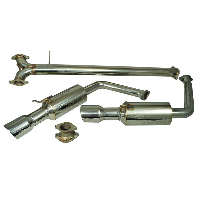 Injen 2011-14 Hyundai Sonata/Kia Optima 2.0L - 3inch Cat Back w/ Dual 60mm Mufflers - Image 3