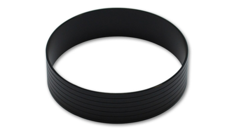 Vibrant HD Aluminum Union Sleeve for 2in OD Tubing - Hard Anodized Black - Image 3