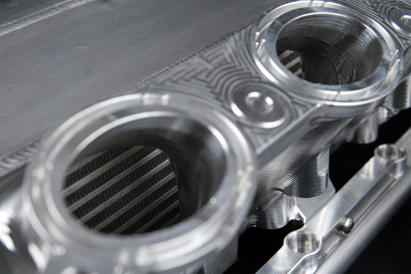 CSF Toyota A90/A91 Supra/ BMW G-Series B58 Charge-Air Cooler Manifold- Machined Billet Aluminum - Image 4