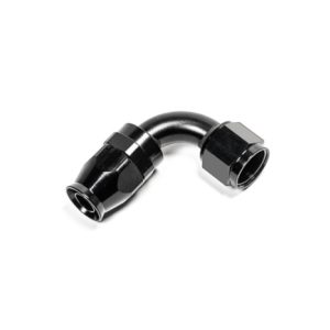 Radium Engineering 10AN Hose End 90 Degree PTFE - BLACK