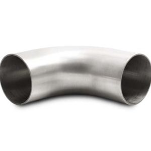 Vibrant 2.0in OD 3.23in Tangent Length T304 SS 90 Deg Mandrel Bend w/Extended Leg Length