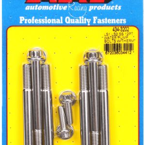 ARP LS1 LS2 SS 12pt Water Pump Bolts w/Thermostat Housing Bolts Kit