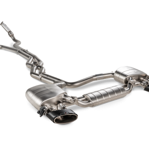 Akrapovic 2023 Audi RS6 Avant (C8) Evolution Line Cat Back (Titanium) (Req Link Pipe Set)