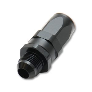 Vibrant Male -6AN Flare Straight Hose End Fitting