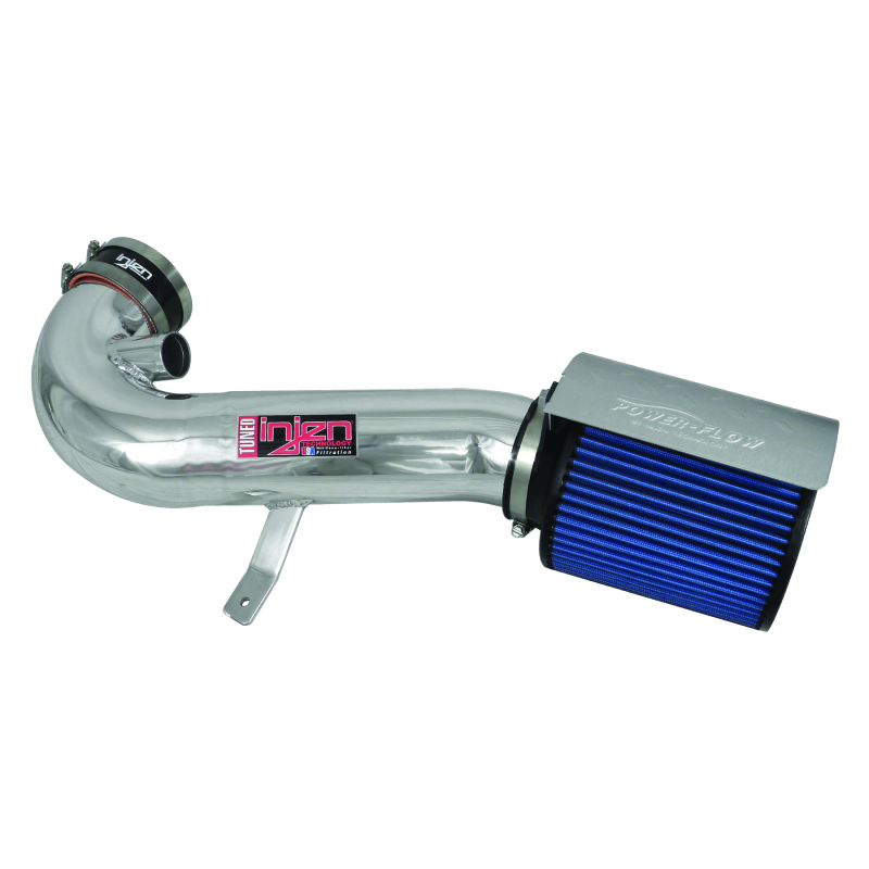 Injen 11 Ford Mustang GT V8 5.0L Power-Flow Polished Short Ram Air Intake w/ MR Tech & Heat Shield - Image 2