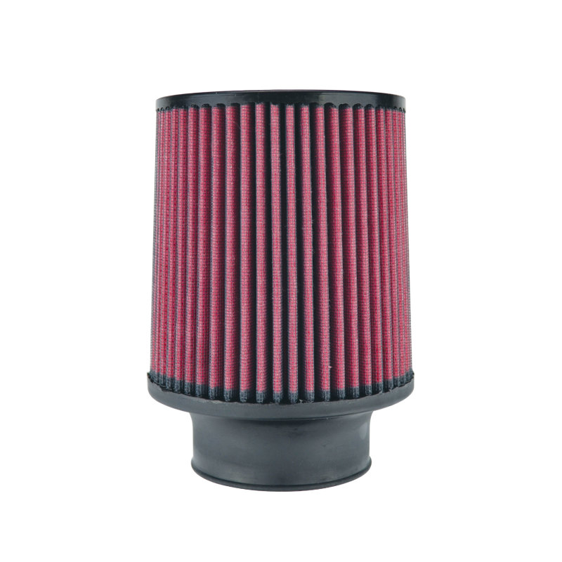 Injen High Performance Air Filter - 3 1/2 Black Oiled Filter 6 Base / 6 7/8 Tall / 5 1/2 Top - Image 2