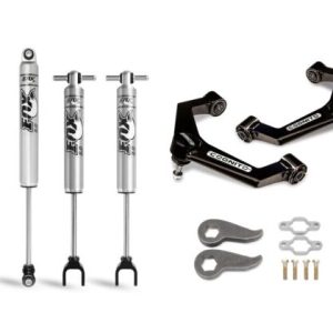 Cognito 11-19 Chevy/GMC Silv/Sierra 2500/3500 HD 2WD/4WD 3in Perf Leveling Kit w/ Fox PS 2.0 IFP