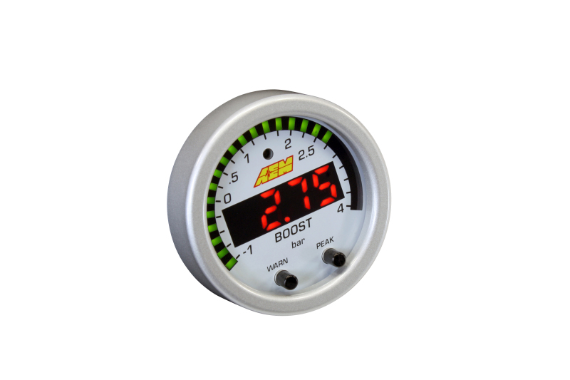 AEM X-Series Boost Pressure -30inHg 60psi Gauge Kit - Image 5