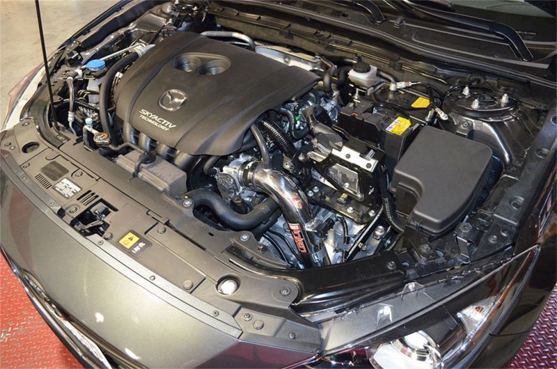 Injen 13-18 Mazda 3 2.0L 4Cyl AT Polished Cold Air Intake with MR Tech - Image 2