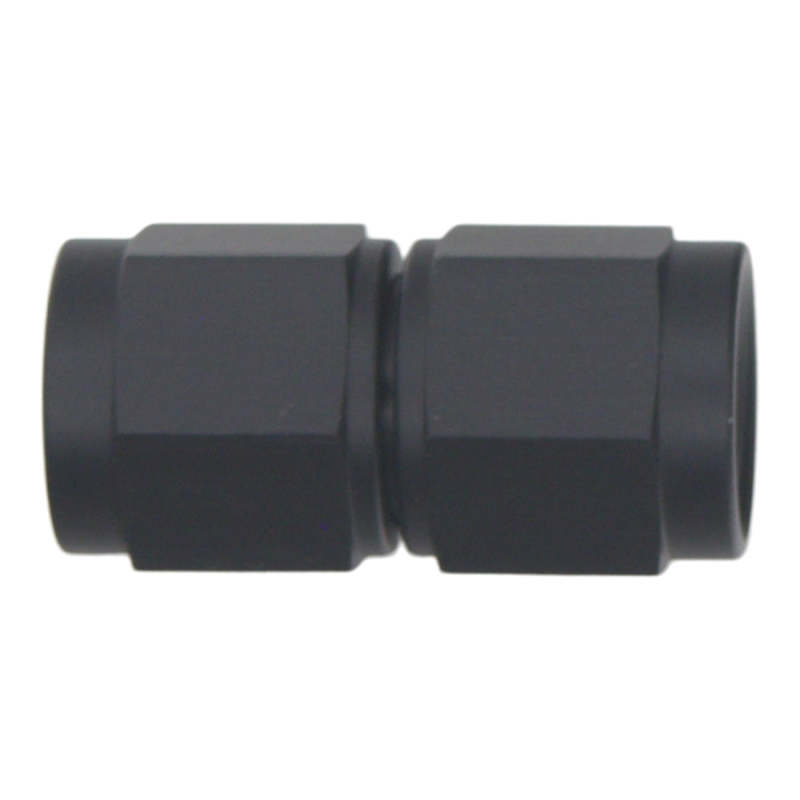 DeatschWerks 6AN Flare Female Swivel to 6AN Flare Female Swivel - Anodized Matte Black - Image 2