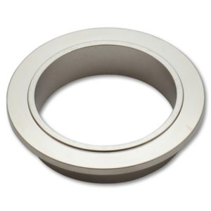 Vibrant Turbo Inlet Flange for Garrett GT30/GT35 Turbine Housing (V-Band Style)