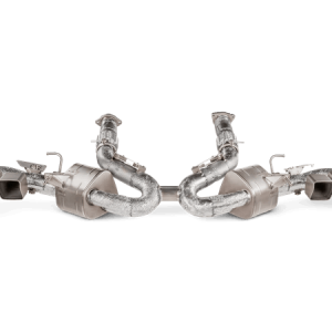 Akrapovic 2020+ Chevrolet Corvette C8 Slip-On Line (Titanium)
