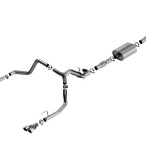 Borla 2024 Chevy Silverado 1500 6.2L V8 ATAK Catback Exhaust w/ Simulator - Chrome