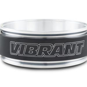 Vibrant 5in O.D. Aluminized HD 2.0 Clamp Assembly - Anodized Black