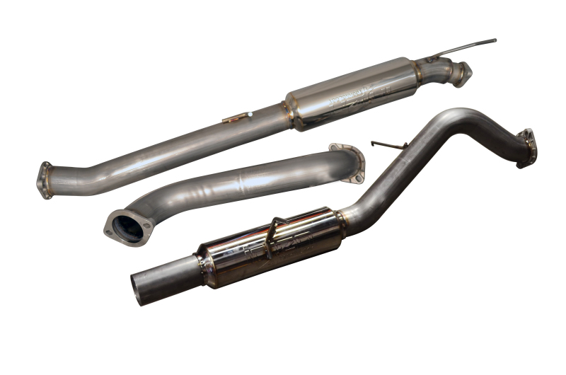 Injen 14-19 Ford Fiesta ST 1.6L Turbo 4Cyl 3.00in Cat-Back Stainless Steel Exhaust System - Image 2