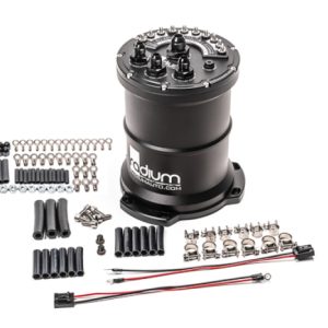 Radium Multi-Pump Fuel Surge Tank Fits Walbro GSS342 / AEM 50-1200 / DW4 (Pumps Not Included)