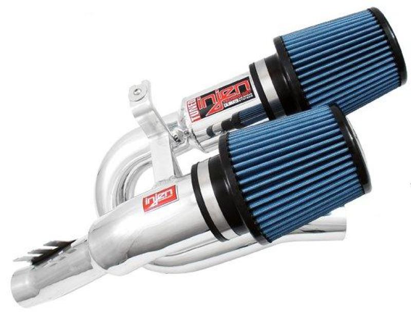 Injen 07-09 335i E92 / 08-09 135i E82 3.0L L6 Twin intake Polished Short Ram Intake - Image 5