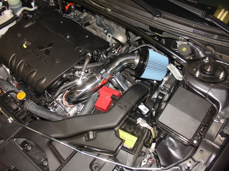 Injen 09-11 Mitsubishi Lancer GTS 2.4L 4 cyl Black Tuned Air Intake - Image 3