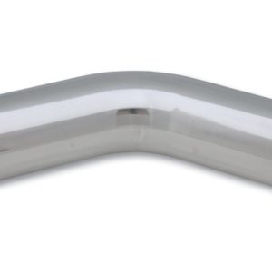 Vibrant 2.75in O.D. Universal Aluminum Tubing (45 degree bend) - Polished