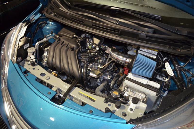 Injen 13-19 Nissan Versa Note 1.6L 4 Cyl. Black Short Ram Intake w/ MR Technology - Image 3