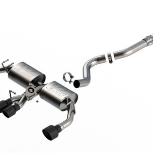 Borla 23-24 Toyota GR Corolla ATAK Cat Back System w/ Black Tips