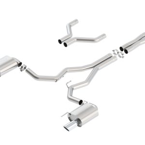 Borla S-Type Cat-Back 15-17 Ford Mustang GT 5.0L V8 MT/AT 3in pipe 4in tip