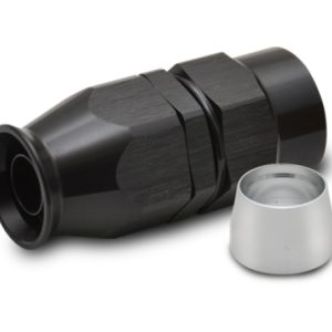 Vibrant Aluminum Straight One Piece Hose End for PTFE Lined Hose (Size -12AN)