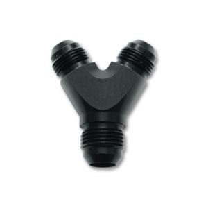 Vibrant -6AN x -6AN x -6AN Y-Adapter Fitting - Aluminum