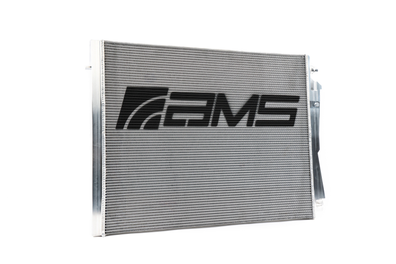 AMS Performance BMW G8X M2/M3/M4 S58 Heat Exchanger (Black Logo) - Image 2