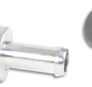 Vibrant 19mm (3/4in) O.D. Aluminum Vacuum Hose Fitting (includes Rubber Grommet)