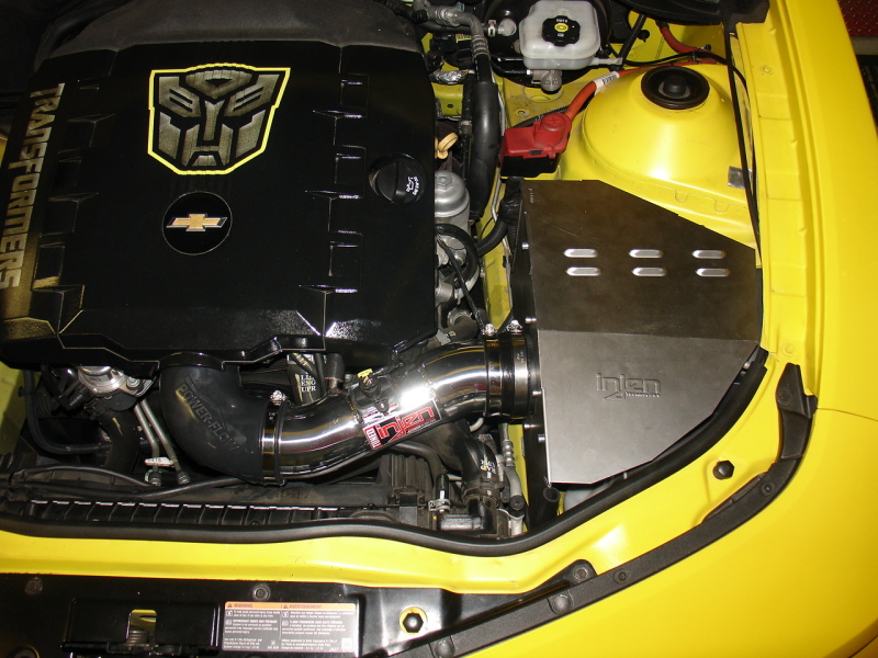 Injen 10 Camaro 3.6L V6 Wrinkle Black Power-Flow Short Ram Air Intake System - Image 3