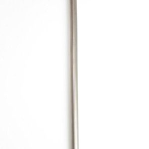 Ticon Industries 12in Length x 1/2in OD Titanium Hollow Mushroom Hanger Rod - Double Ended