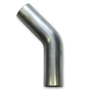 Vibrant 1.25in OD T304 SS 45 Deg Mandrel Bend