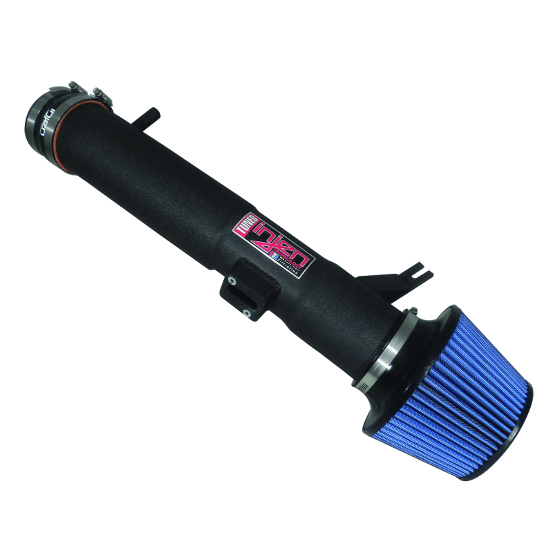 Injen 11-13 Ford Mustang V6 3.7L Wrinkle Black Power-Flow Air Intake System - Image 2