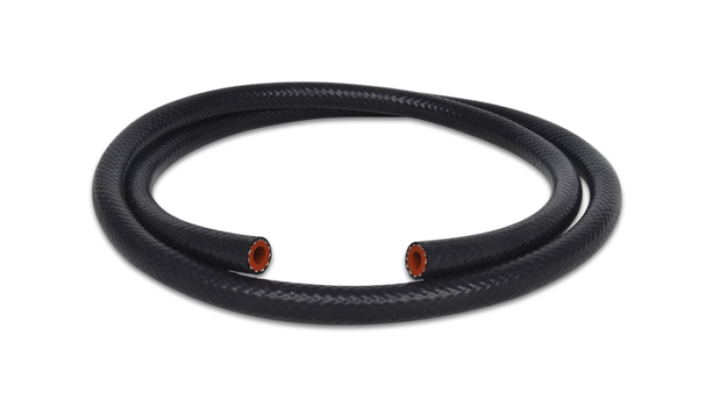 Vibrant 7/8in (22mm) I.D. x 20 ft. Silicon Heater Hose reinforced - Black - Image 2
