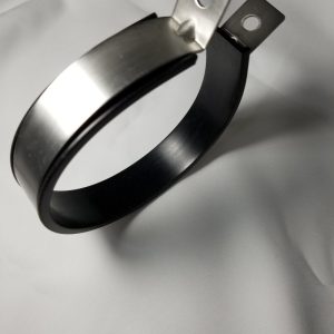 Ticon Industries 6in Canister w/ EPDM Rubber Muffler Strap