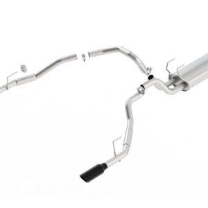 Borla 09-17 Dodge Ram 1500 5.7L V8 3in to Dual 2.5in Single Round Rolled Angle-Cut S-type Exhaust