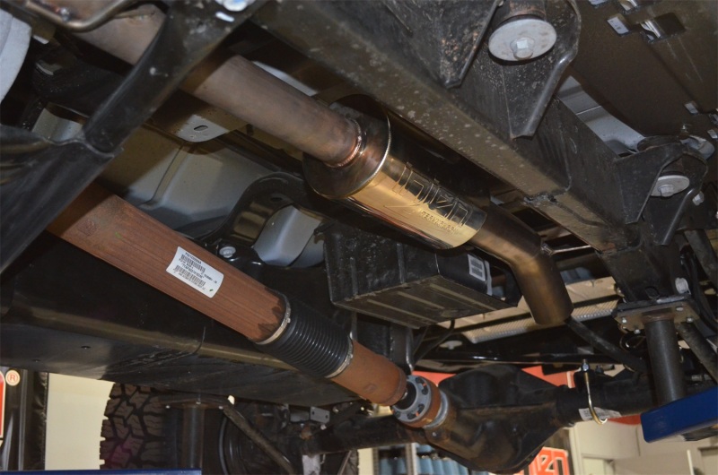 Injen 12-18 Jeep Wrangler 4 Door Models Only Cat-Back Stainless Steel Exhaust - Image 3