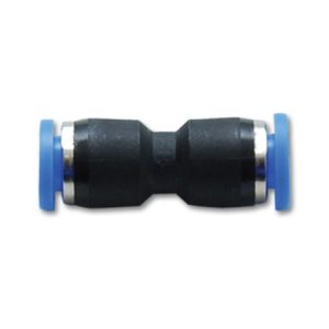 Vibrant Union Straight Pneumatic Vacuum Fitting - for use with 5/32in (4mm) OD tubing