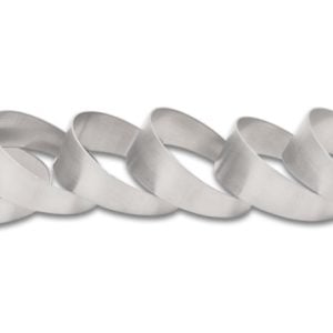 Vibrant 4.00in O.D. T304 SS Pie Cuts - Set of 6
